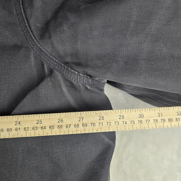 Vintage Carhartt Chore Jacket CO3 BLK Snap Hood USA Men’s Size 54 Tall - Picture 10 of 12